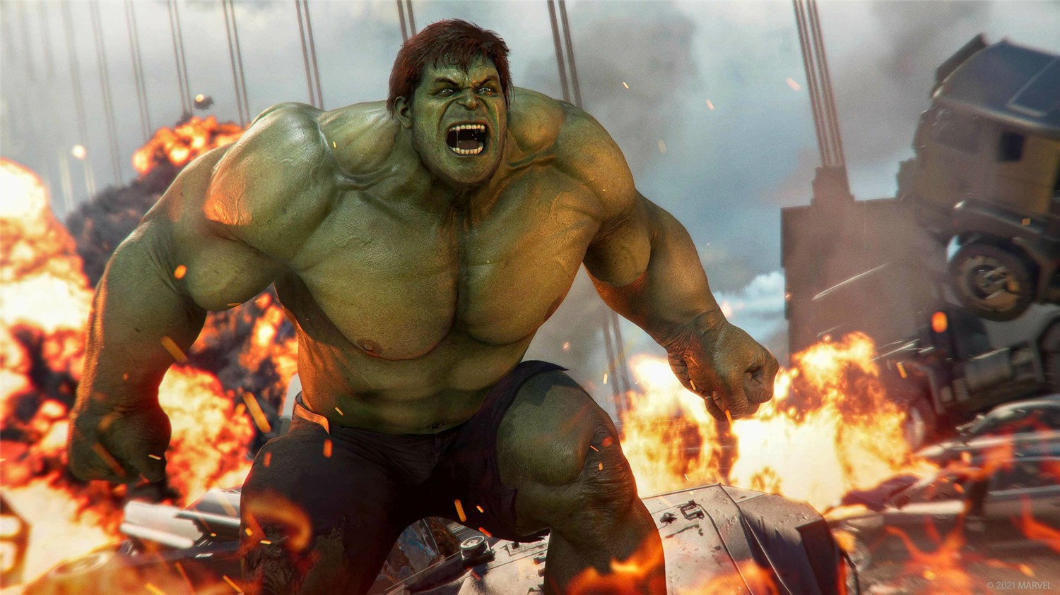 《漫威复仇者联盟 Marvel’s Avengers》中文版末日之战绿色版插图1-小白游戏网