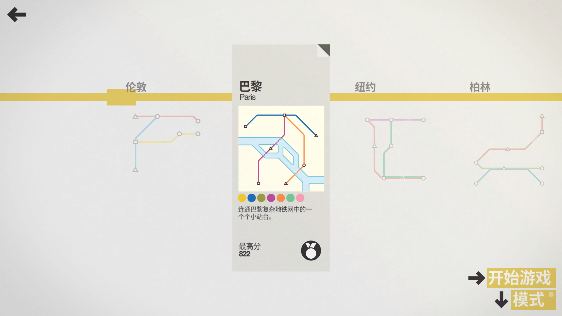 迷你地铁/迷你都市/模拟地铁/Mini Metro插图3