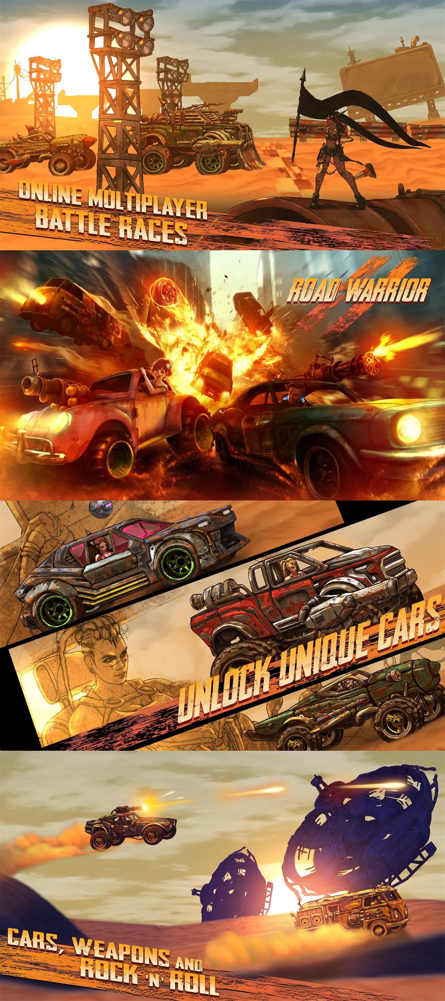 公路勇士：战斗赛车v1.3.1