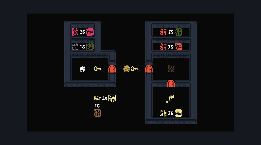 巴巴是你/Baba Is You【v460c|容量106MB|官方原版英文】