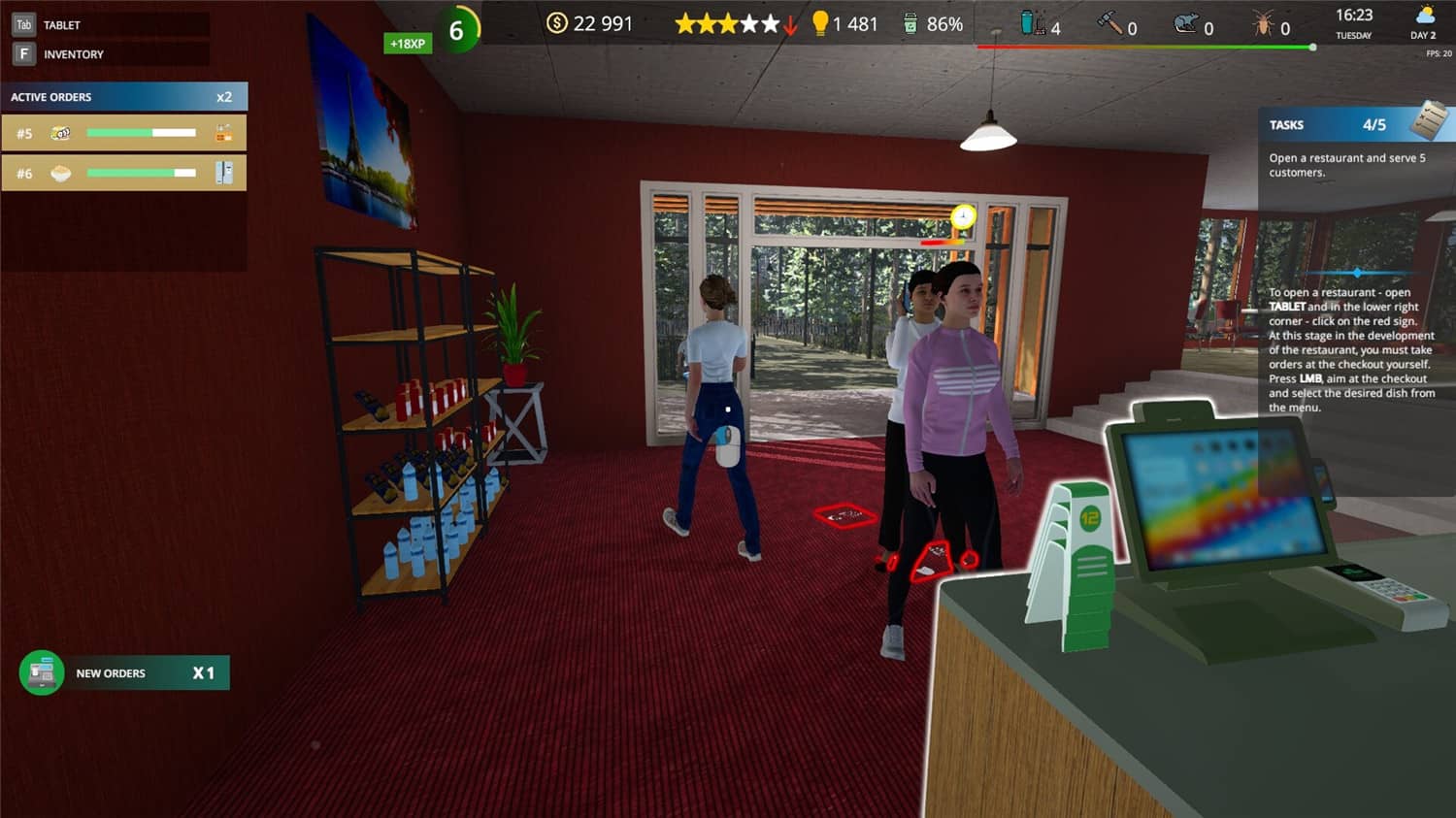 咖啡馆老板模拟/Cafe Owner Simulator插图11