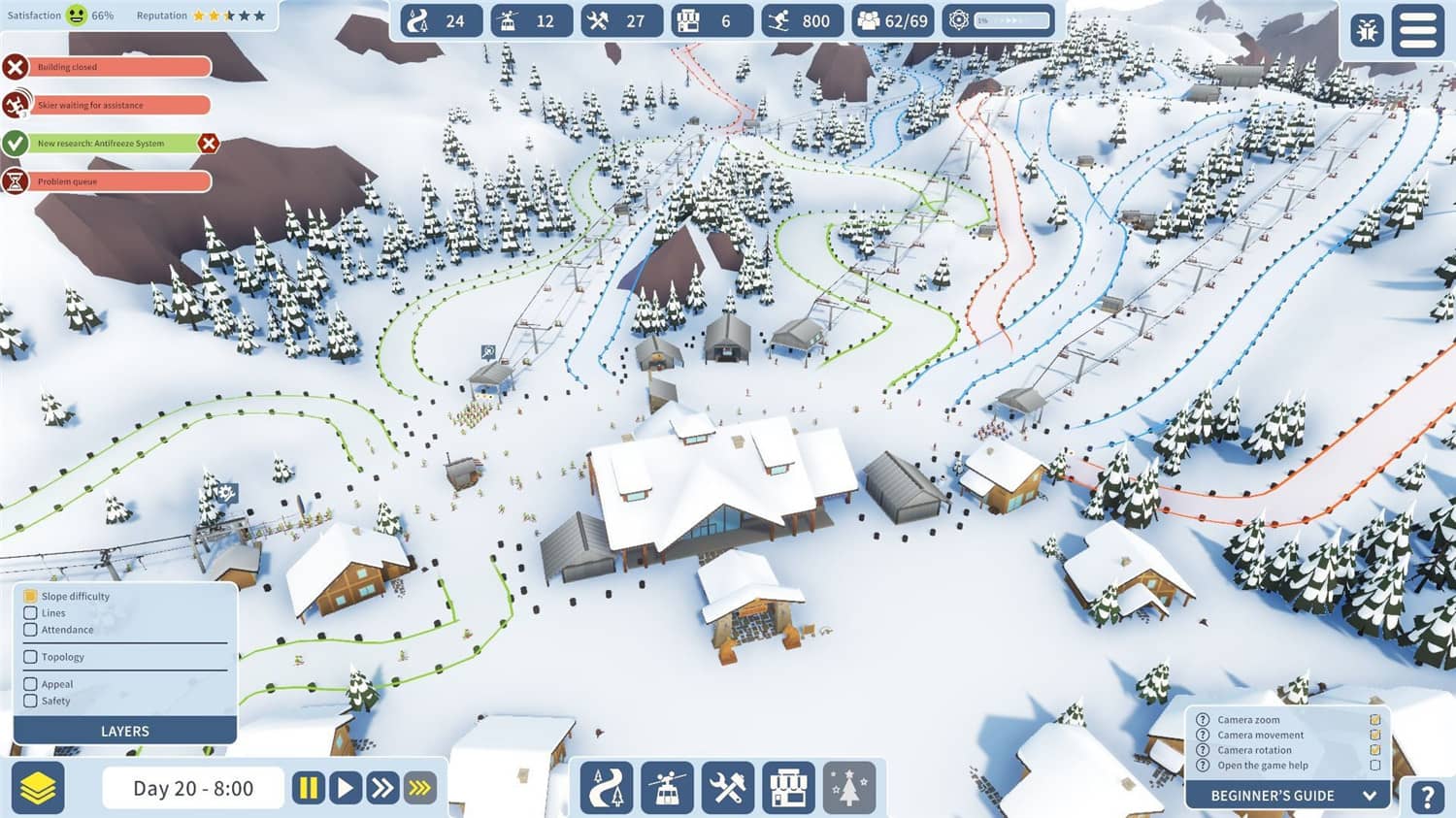 雪场大亨/Snowtopia: Ski Resort Builder - 游戏杂货铺-游戏杂货铺