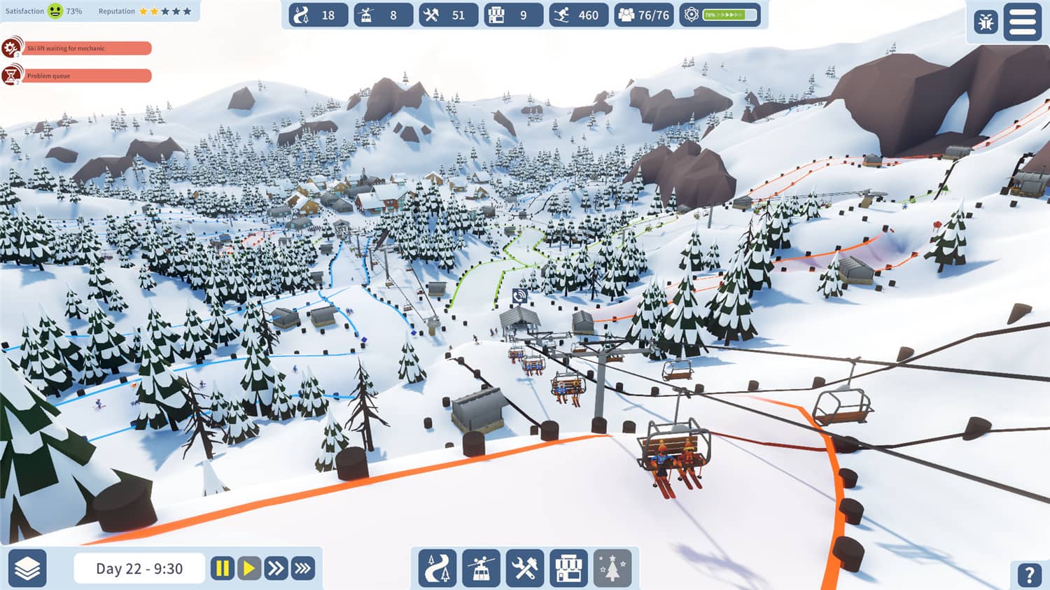 雪场大亨/Snowtopia: Ski Resort Builder插图7