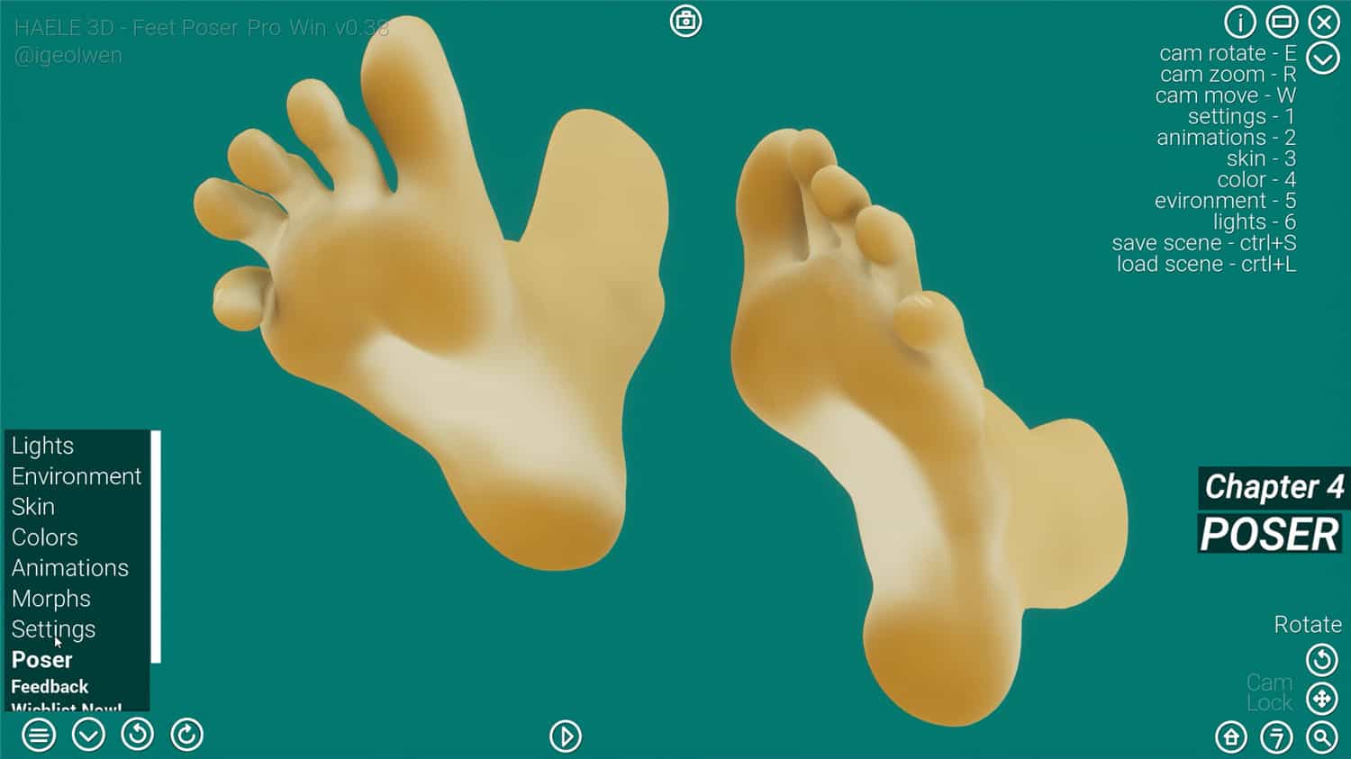 足部造型模拟器 - 专业版/HAELE 3D - Feet Poser Pro插图7